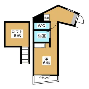 カーサビアンコ船橋【3階】の間取り