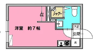 ヴァルム板橋蓮沼【1階】の間取り