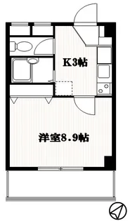 ベル・プレイン【2階】の間取り