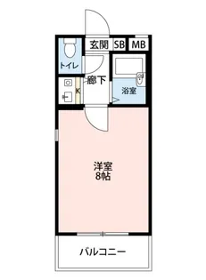 ロマネスク井尻第2【2階】の間取り