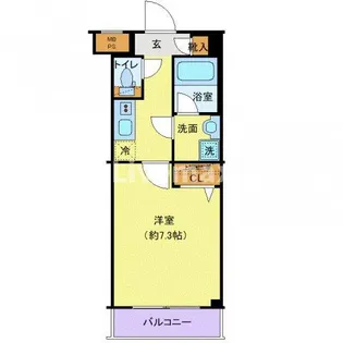 クレヴィスタ柴又【2階】の間取り