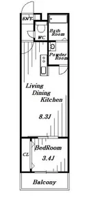 Primrose【1階】の間取り