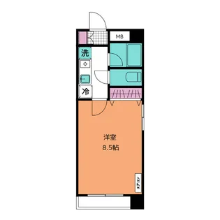 グランド・シティKIKUNA【2階】の間取り