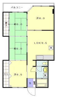 エトワール泉【2階】の間取り