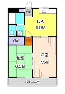 サニークレストマンション【3階】の間取り