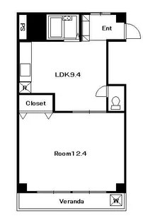 T・Kビル【4階】の間取り