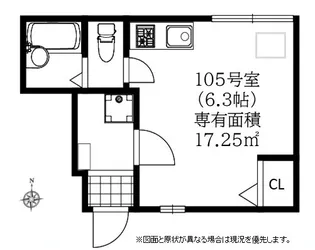 ウィンズ・パレ上連雀【1階】の間取り
