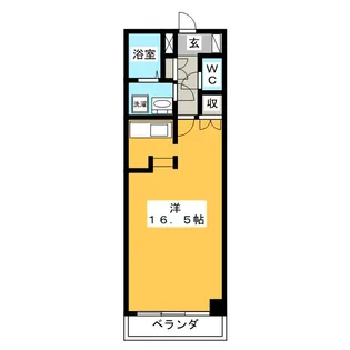 パセール長良【4階】の間取り