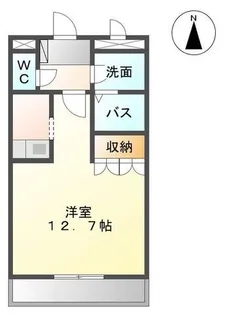 プロスパー横尾【1階】の間取り