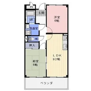 ヴァンベール【2階】の間取り