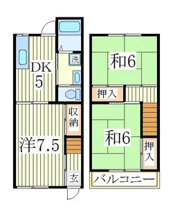ガーデンテラスK.Nの間取り