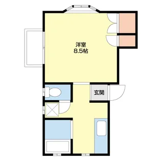 グレース貝津【1階】の間取り