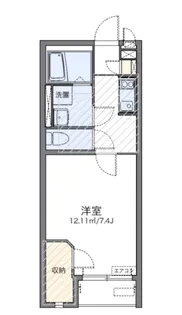 神奈川県横浜市神奈川区菅田町【アパート】の間取り