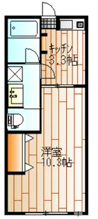 カミヤハイツ【1階】の間取り