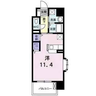 タイガルデン【6階】の間取り