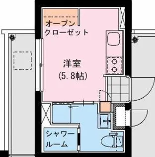 The Rock APT【2階】の間取り