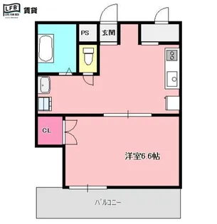 メゾンドライズ【3階】の間取り