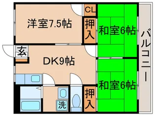 プリマベラII【3階】の間取り