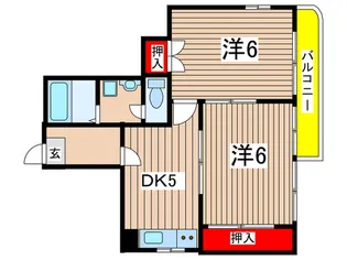 BELLIS【8階】の間取り