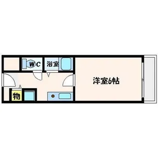 大阪府箕面市今宮3【マンション】の間取り