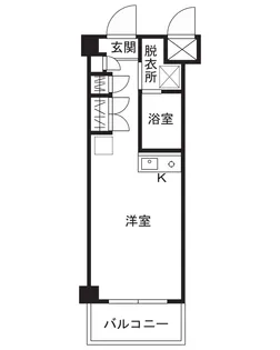 LEGACE中原【4階】の間取り