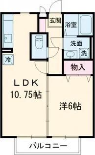 プレミール【2階】の間取り