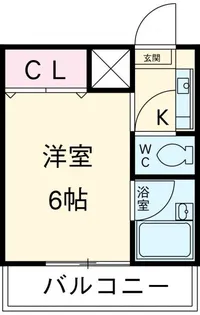 シャインシティ54【2階】の間取り