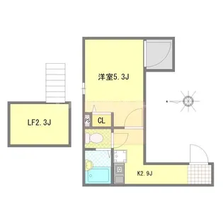 フォルトゥーナ梅島【3階】の間取り