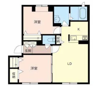 大阪府豊中市庄内栄町5【マンション】の間取り