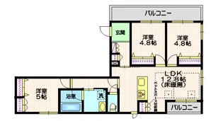 NEROLI Mao【3階】の間取り