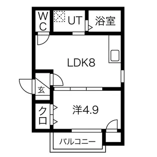 F asecia BLAST(エフアセシアブラスト)【2階】の間取り