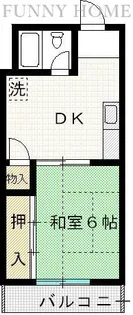 ニューライフ【3階】の間取り