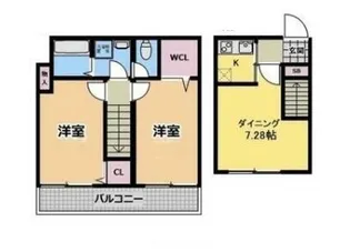 AZ ASAKUSABASHI【4階】の間取り
