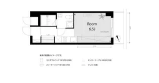 ライオンズマンション新宿東公園【5階】の間取り