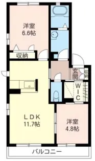 プレメゾン・イマイ【2階】の間取り