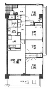サザントゥリーII【2階】の間取り