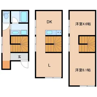 inherit木町通の間取り