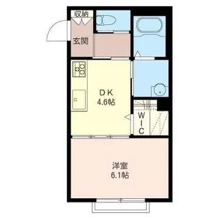 ボヌール【1階】の間取り