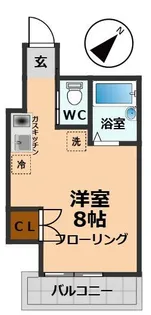 東京都杉並区浜田山2【マンション】の間取り