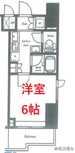 東京都大田区仲六郷4【マンション】の間取り