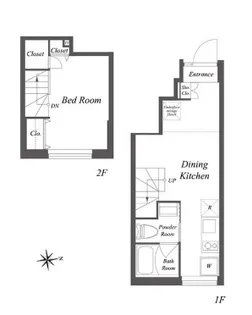東京都新宿区百人町2【マンション】の間取り