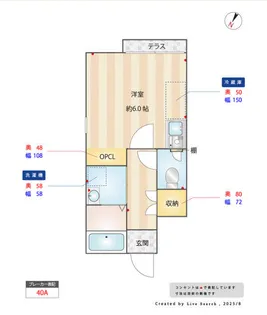 べレガンス新鎌ヶ谷II【1階】の間取り