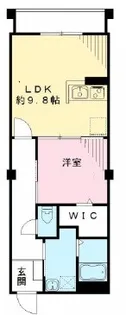 東京都大田区多摩川1【マンション】の間取り