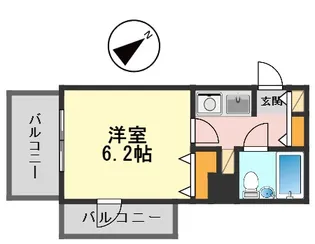 東京都葛飾区東新小岩2【マンション】の間取り