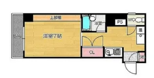 コンフォートアスカ東公園【4階】の間取り