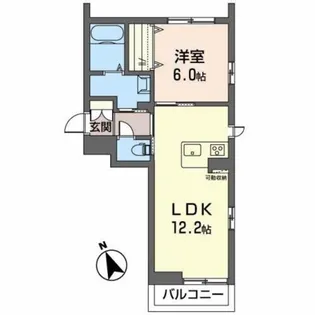 folca【3階】の間取り