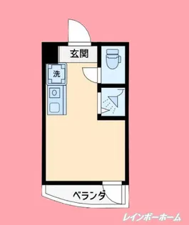 Cube Kanamachi V【1階】の間取り