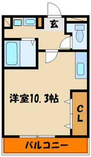 ソレイユS.T.I【3階】の間取り