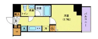 東京都足立区日ノ出町【マンション】の間取り