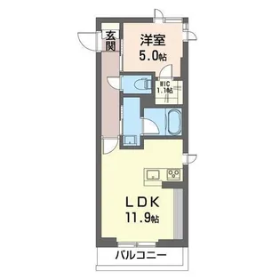 埼玉県さいたま市緑区大字三室【マンション】の間取り